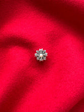 Charger l&#39;image dans la galerie, Broche bijoux Rose / argent Stainless cristal perle
