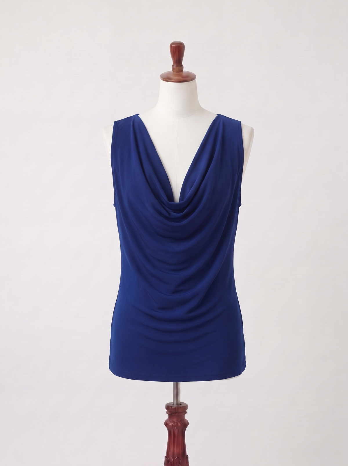 Camisole Basique Chic à col drapé