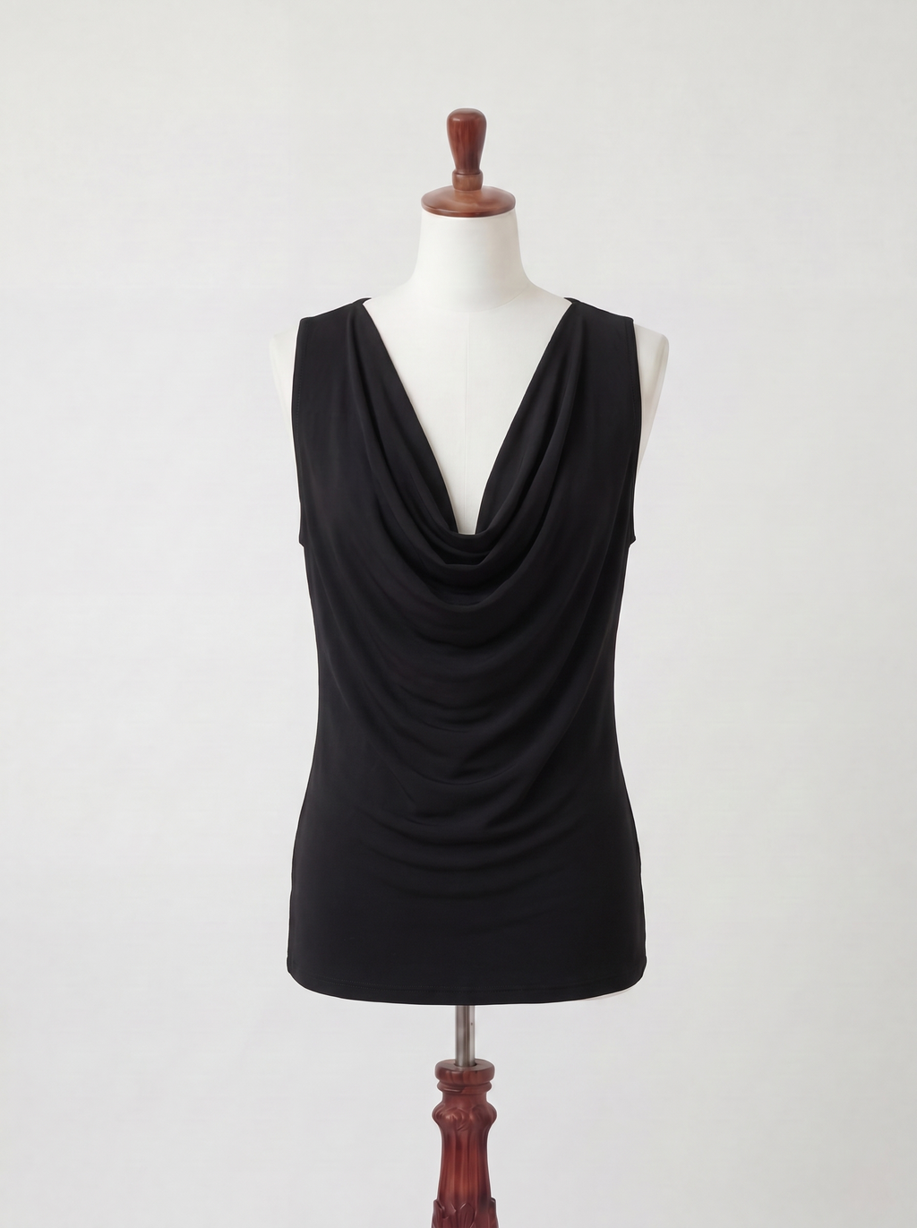 Camisole Basique Chic à col drapé