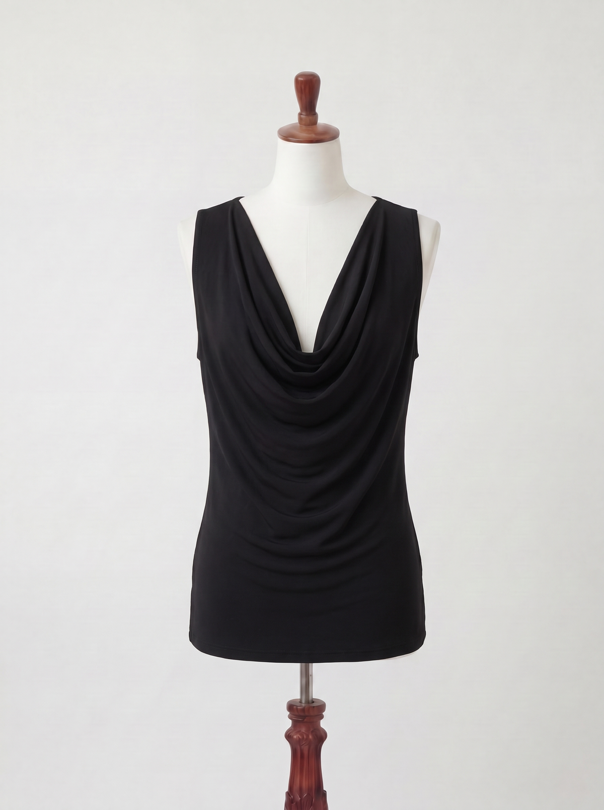 Camisole Basique Chic à col drapé