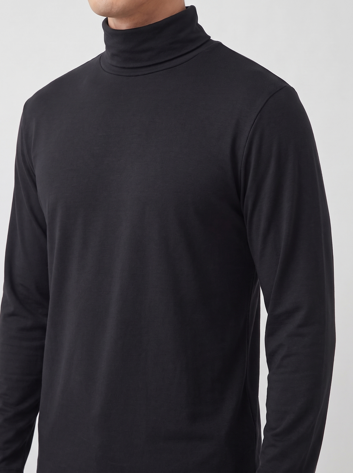 Pull Basique Chic à col roulé