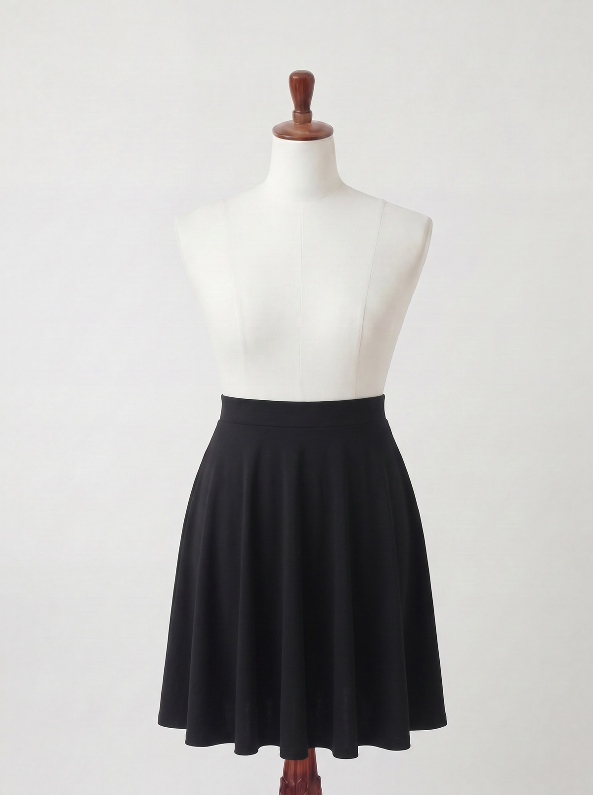 Jupe semi-circulaire Basique Chic
