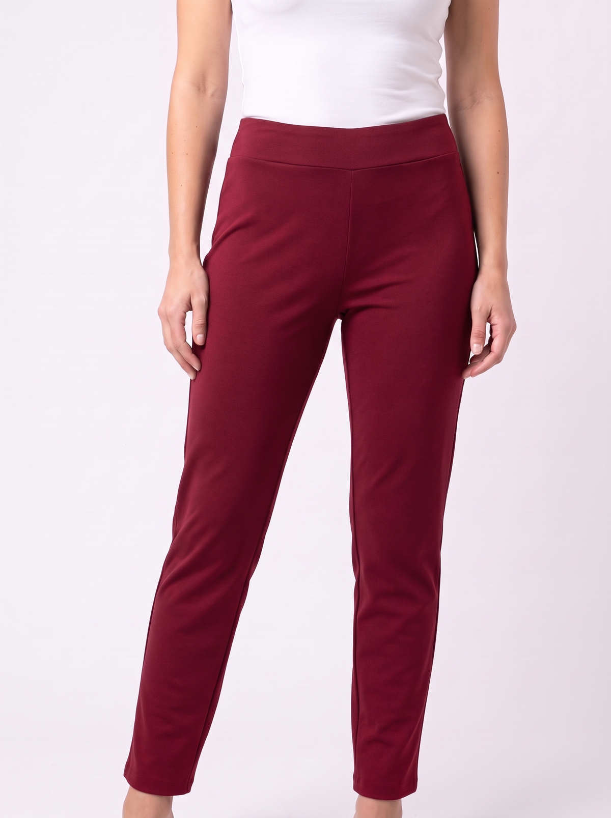 Pantalon Cigarette Basique Chic