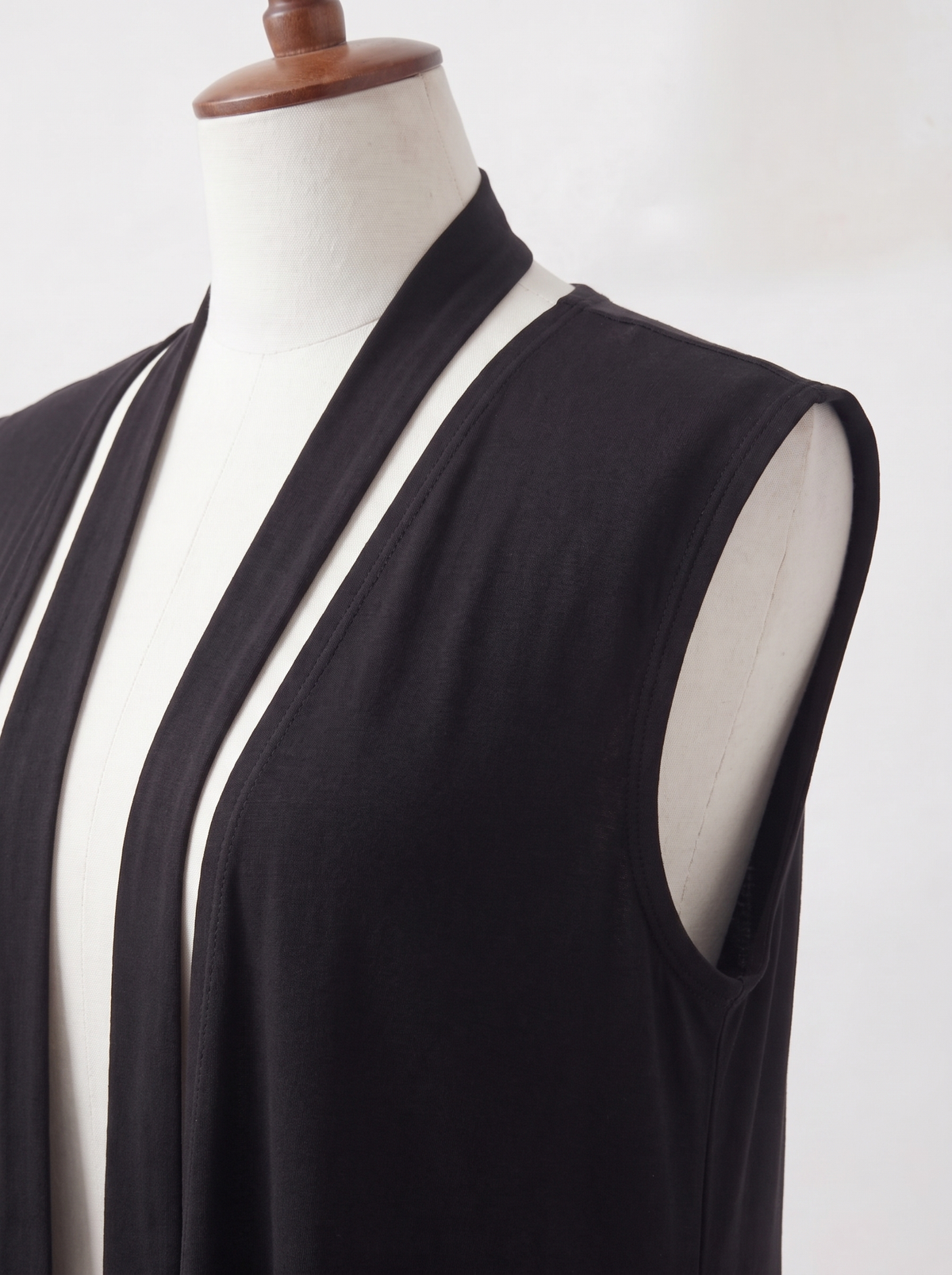 Peignoir Basique Chic sans manches