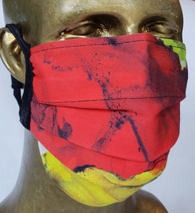 Masque / Les impressionnistes  / 100% coton Italie / style chirurgical / couvre-visage / réversible