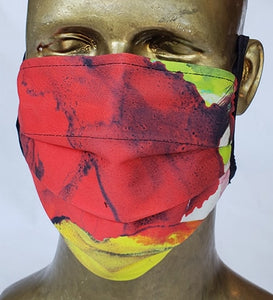 Masque / Les impressionnistes  / 100% coton Italie / style chirurgical / couvre-visage / réversible