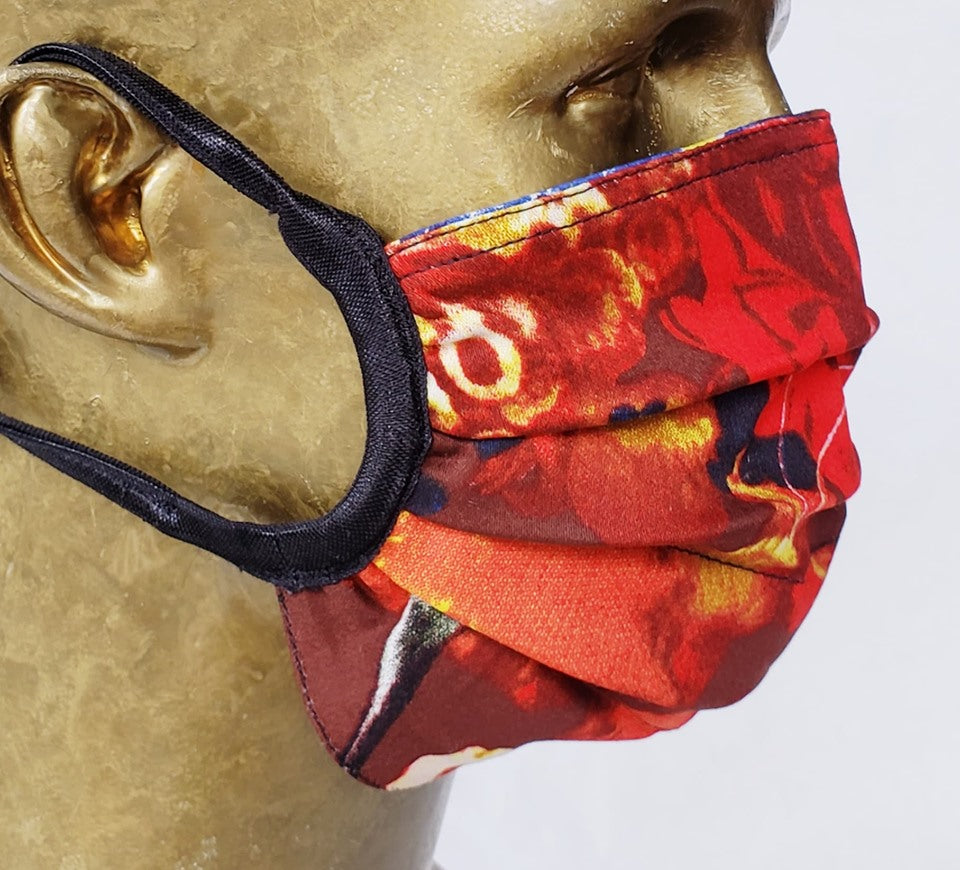 Masque / Hommage à Claude Monet / 100% coton / style chirurgical