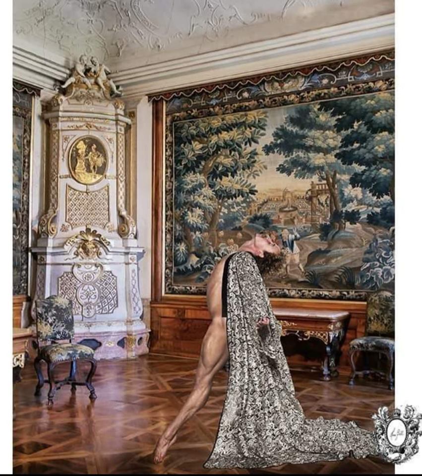 Kimono broderie Royal / Caftan Impérial / soie organza / broderie fil d'or