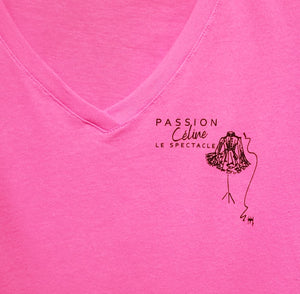 T-shirt femme Passion Céline Cotton polyester