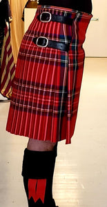 Kilt Écossais de Julie Perron / SUR-MESURE seulement  / MADE TO MEASURE only / Scotland / tartan 100% laine / plaid / Scottish / Écosses / skirt / Montreal tartan plaid / uniforme militaire / mariage / protocole / cérémonie / tradition ancestrale